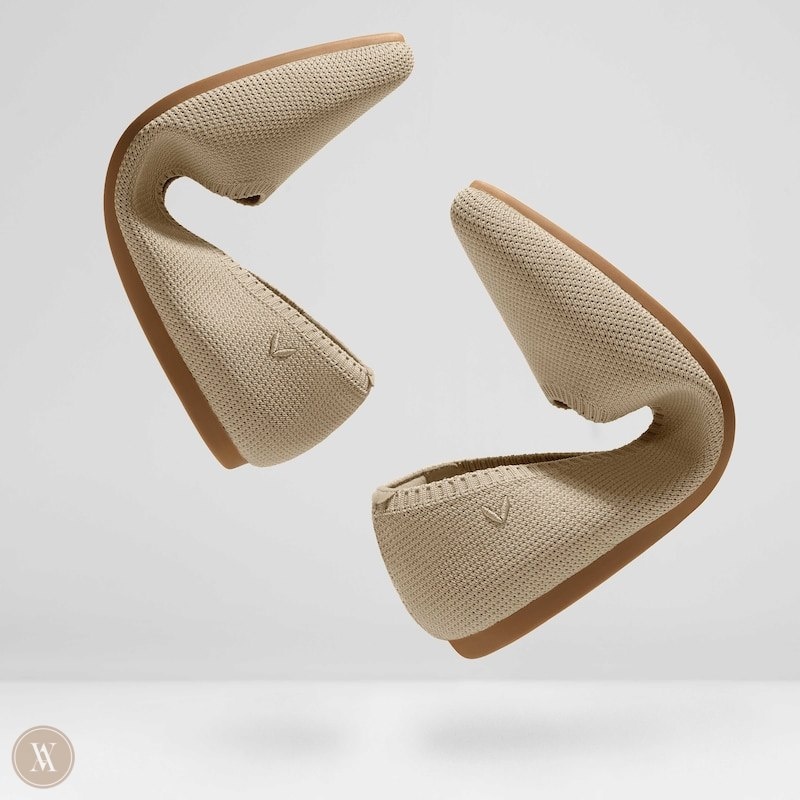 VIVAIA Aria 5° Pointed-Toe Ballerinas Dames Almond | GVE-8923