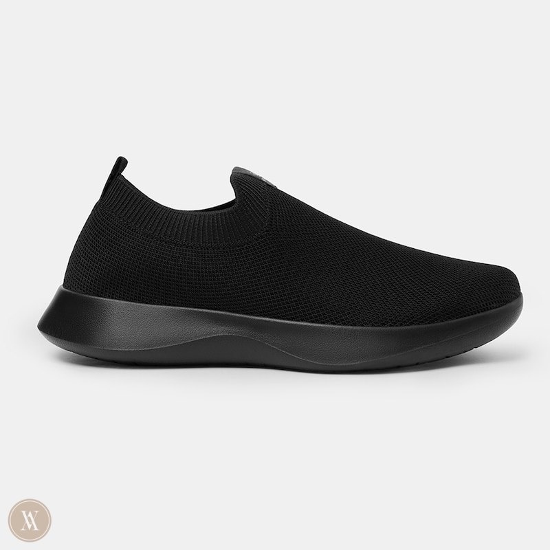 VIVAIA Bernie Waterproof Slip-on Sneakers Dames Zwart | DYU-2341