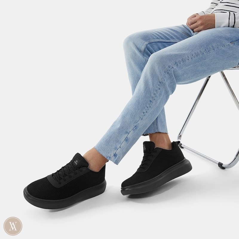 VIVAIA Billy Water-Resistant Sneakers Heren Zwart | FGT-0271