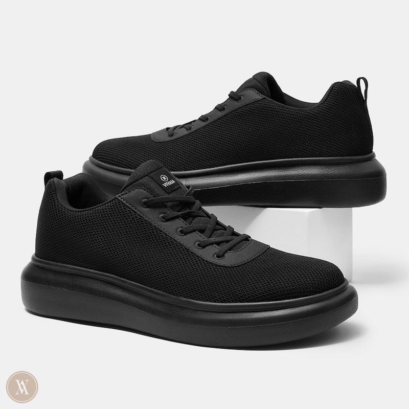 VIVAIA Billy Water-Resistant Sneakers Heren Zwart | FGT-0271