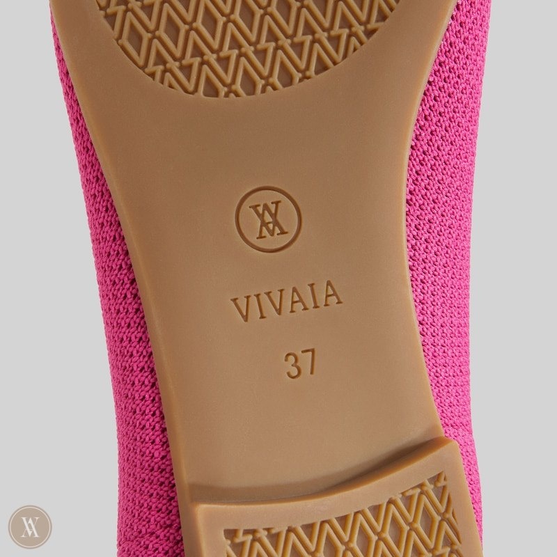 VIVAIA Claire Round-Toe Platte Schoenen Dames Pitaya | GMT-4633