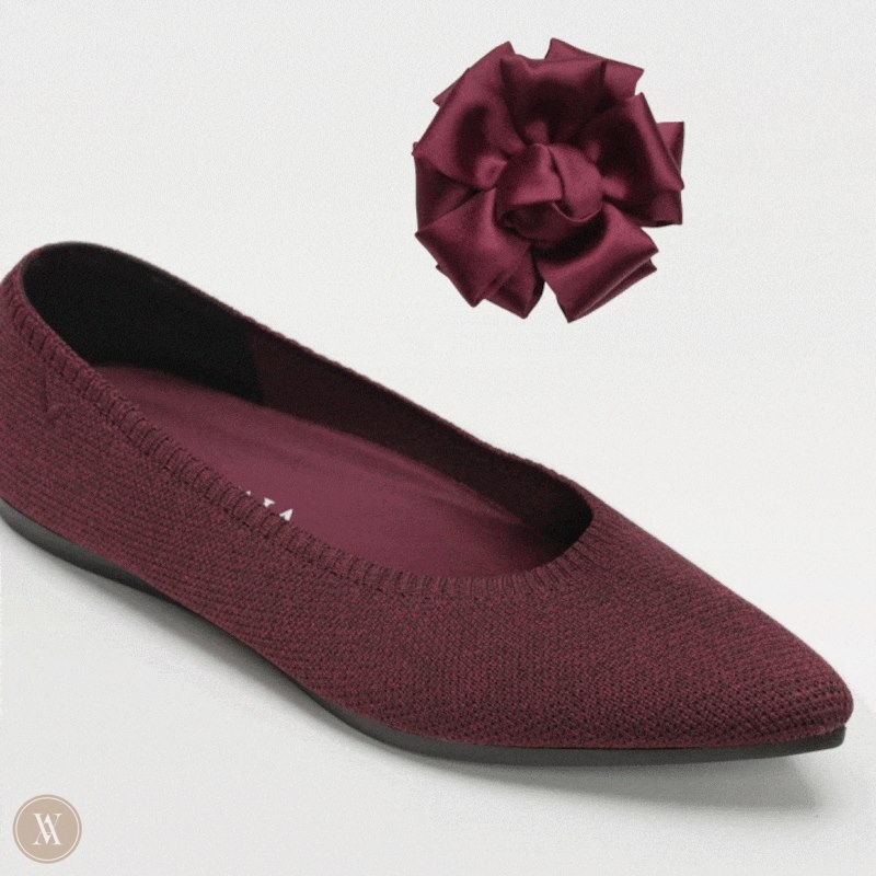 VIVAIA Removable Bows-Clara DIY Charms Dames Bordeaux | TVN-3346