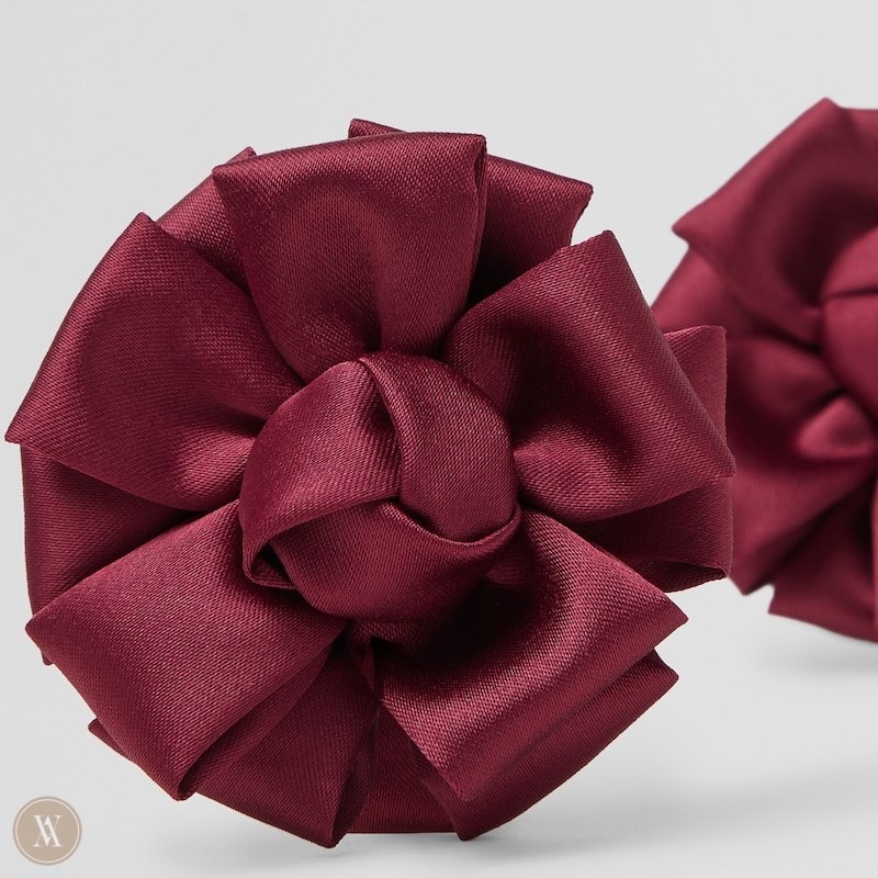 VIVAIA Removable Bows-Clara DIY Charms Dames Bordeaux | TVN-3346