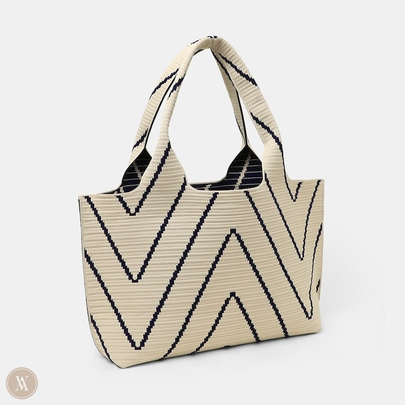 VIVAIA Wallace Tote-Chevron Tassen Dames Chevron | RXM-5328