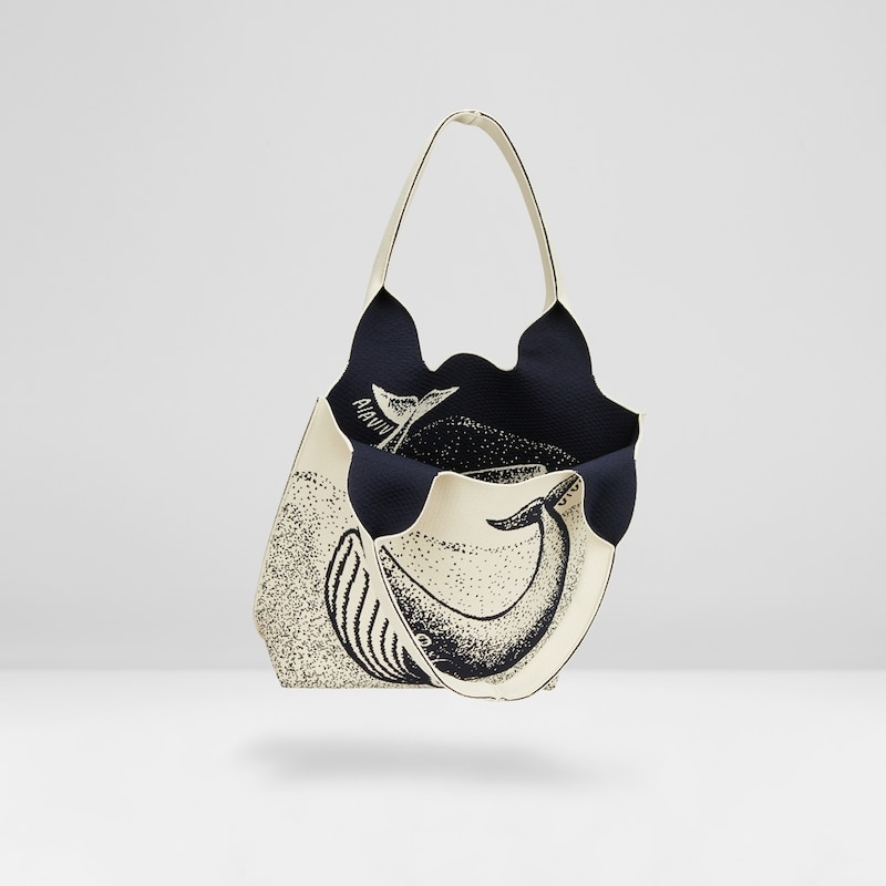 VIVAIA Yoki Tote-Marine Whale Accessoires Dames Marine Whale | WTX-4282