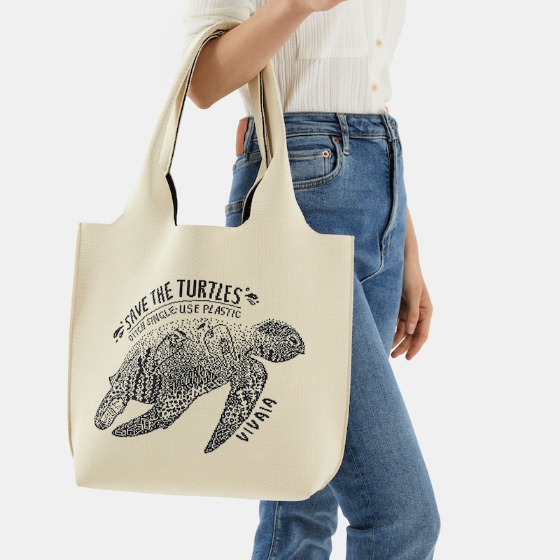 VIVAIA Yoki Tote-Sea Turtle Accessoires Dames Sea Turtle | AAY-8935