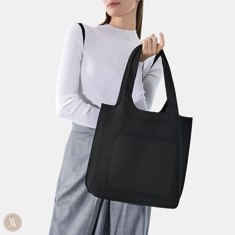 VIVAIA Zahara Tote Tassen Dames Zwart | XCV-8990